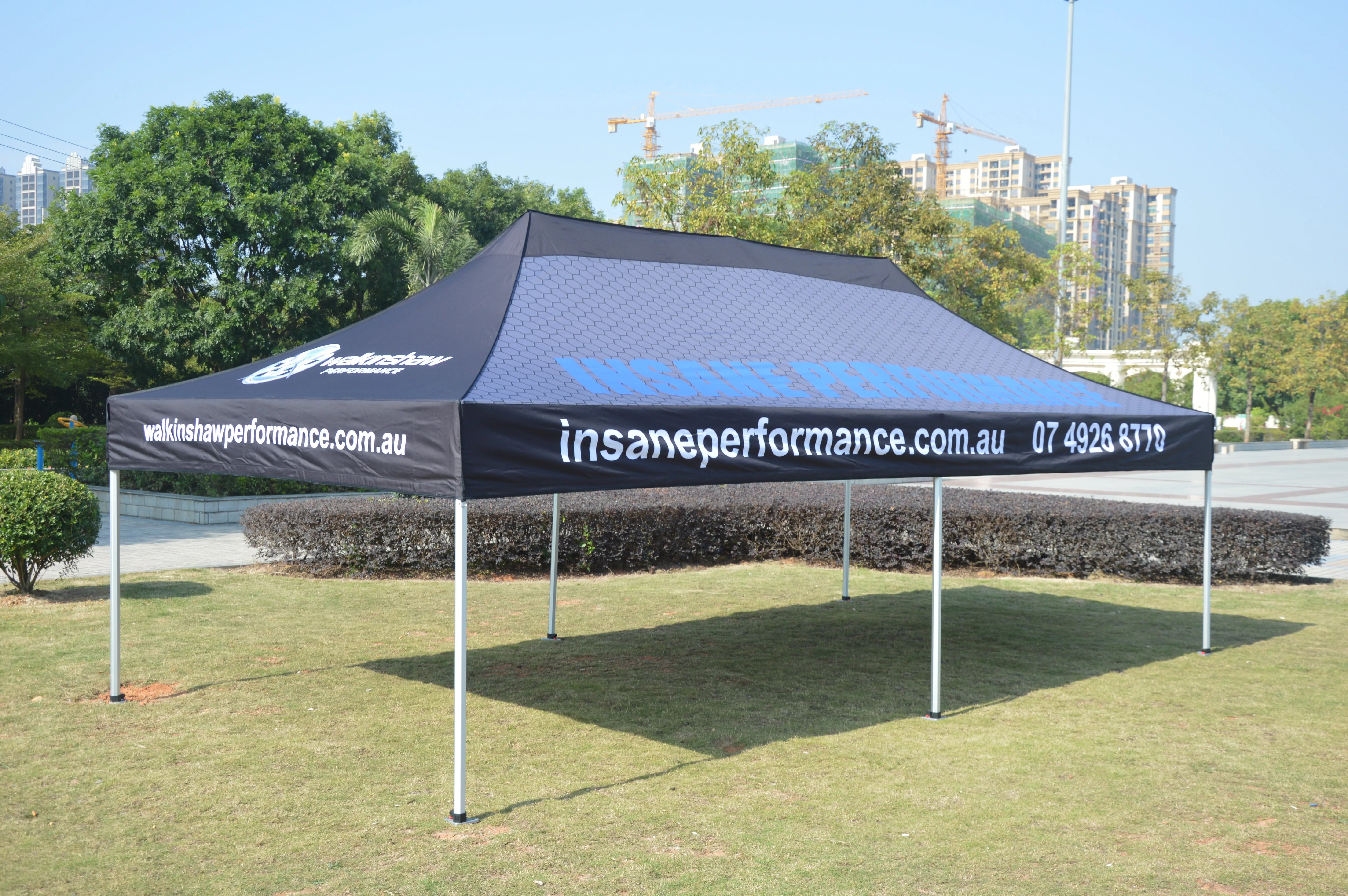 Showcase Excellence: 10'x20' Custom RPET Advertising Canopy