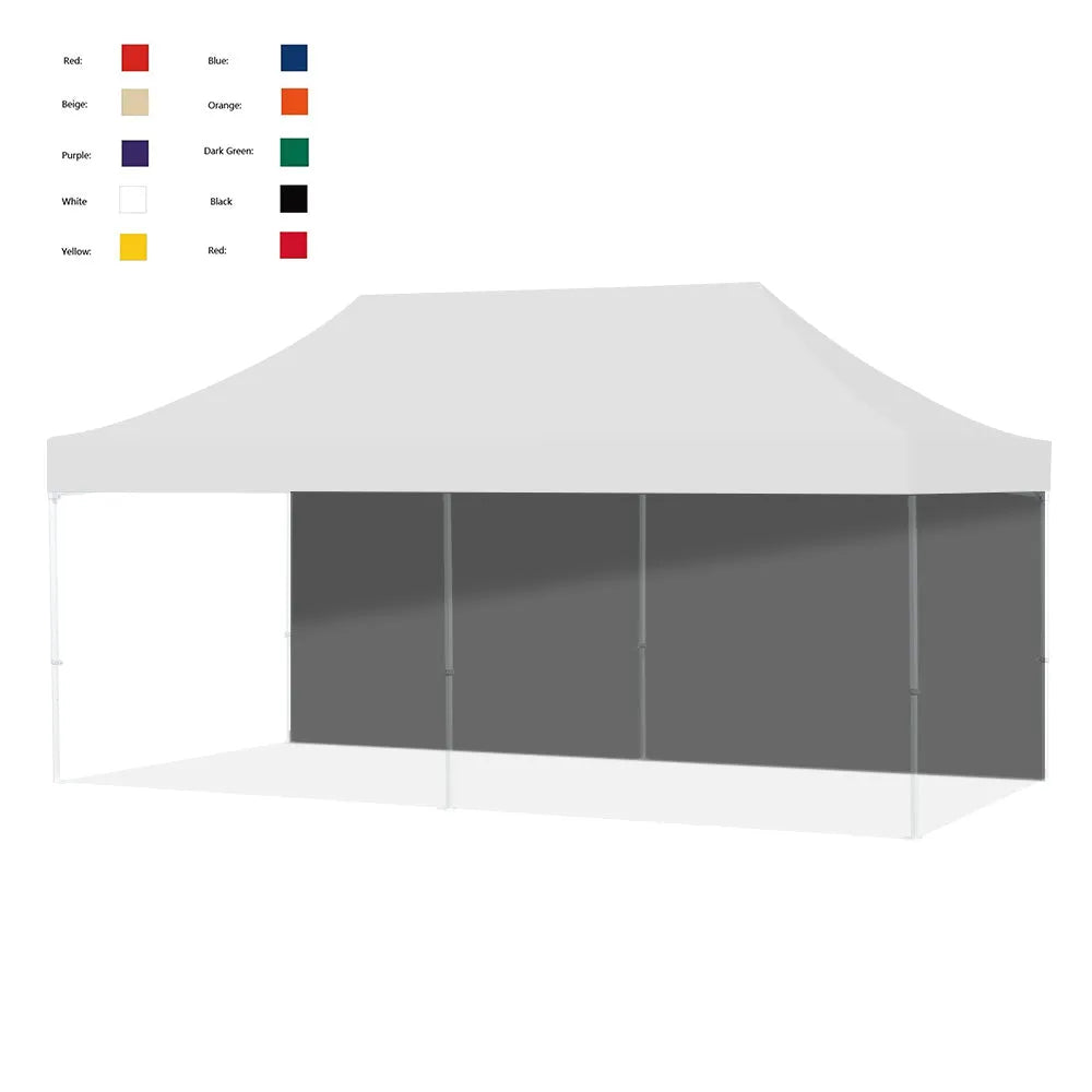 Printed Perfection: Custom RPET Advertising Canopy Tent with TOP & Walls