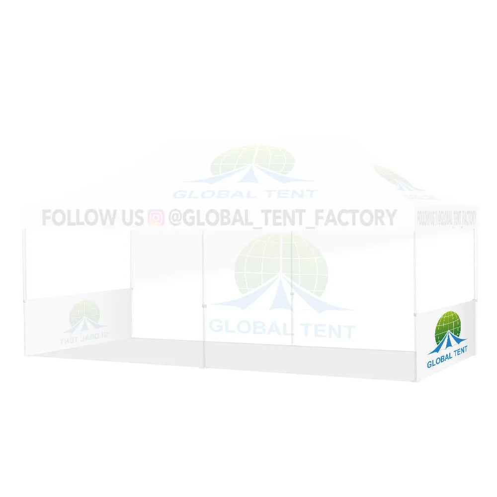 Printed Perfection: Custom Advertising Canopy Tent with Top & Walls