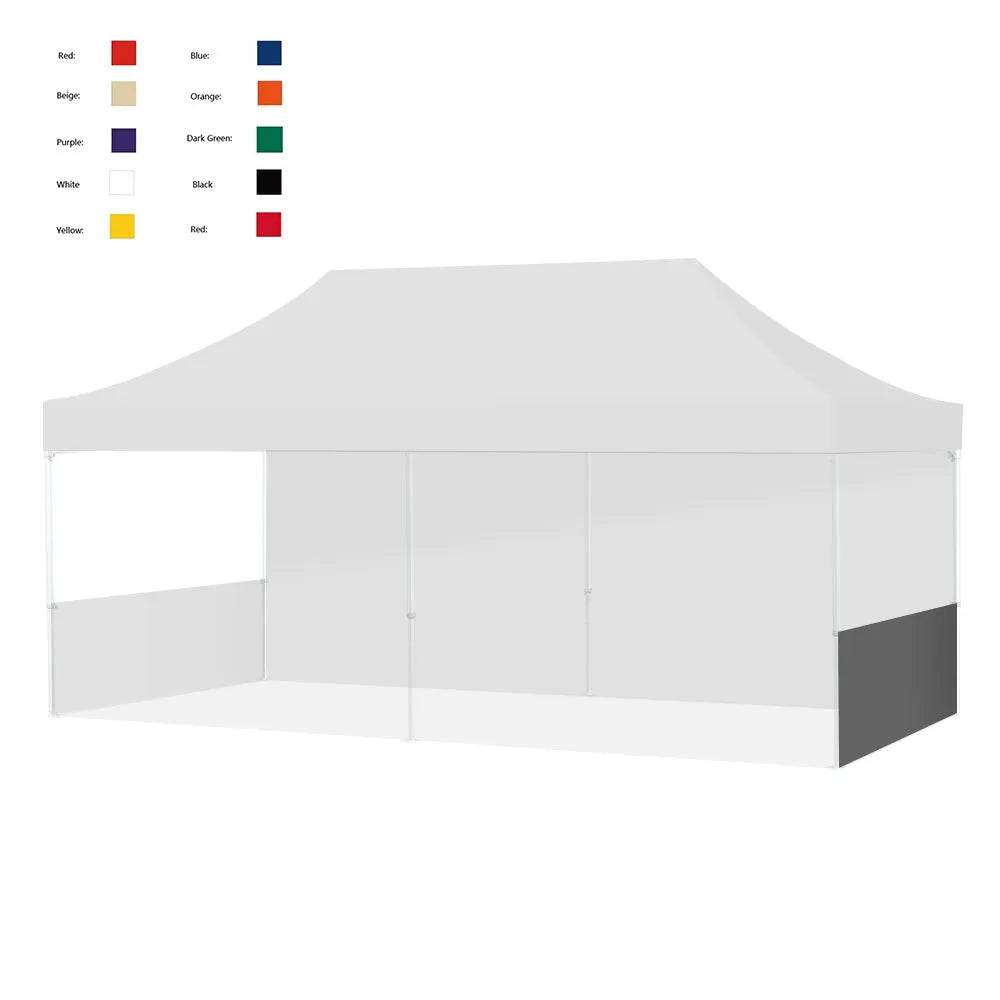 Printed Perfection: Custom RPET Advertising Canopy Tent with TOP & Walls