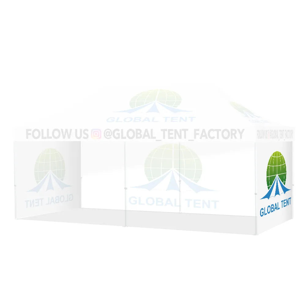 Printed Perfection: Custom Advertising Canopy Tent with Top & Walls