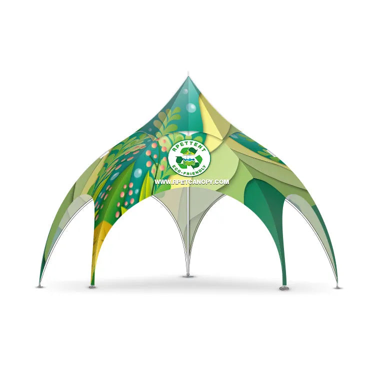 Explore our 16'x16' RPET Custom Arch Dome Tent – perfect for sustainable grand events. Crafted from recycled materials, easy setup, and customizable branding. Elevate your gatherings with eco-conscious style.