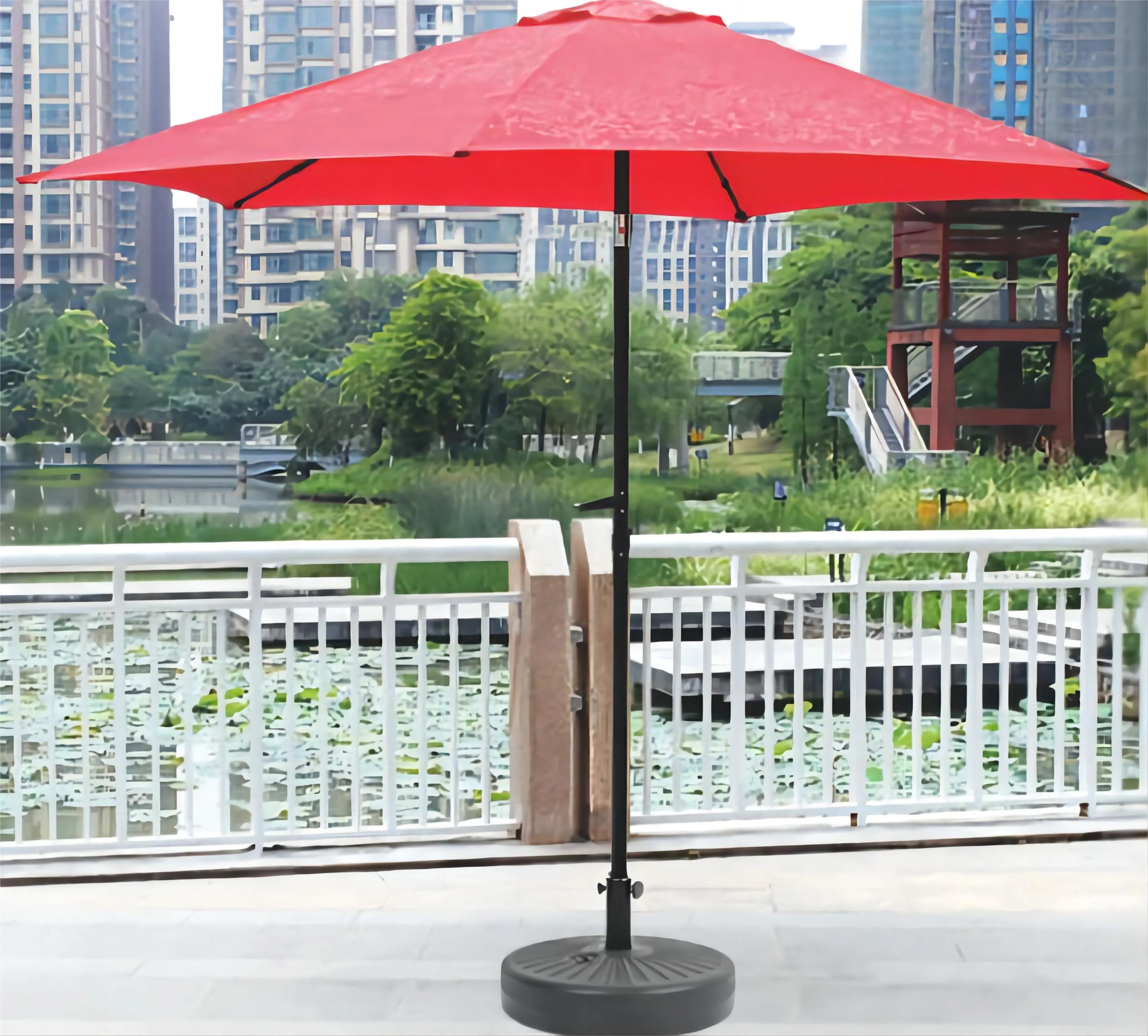 Versatile Support: All Style Umbrella Base