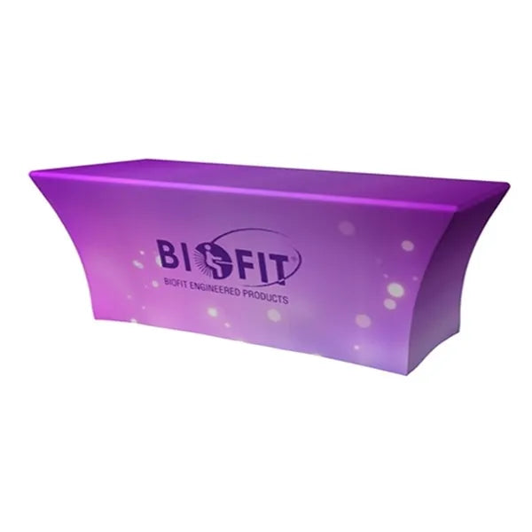 Branded Elegance: Custom Advertising Table Cover