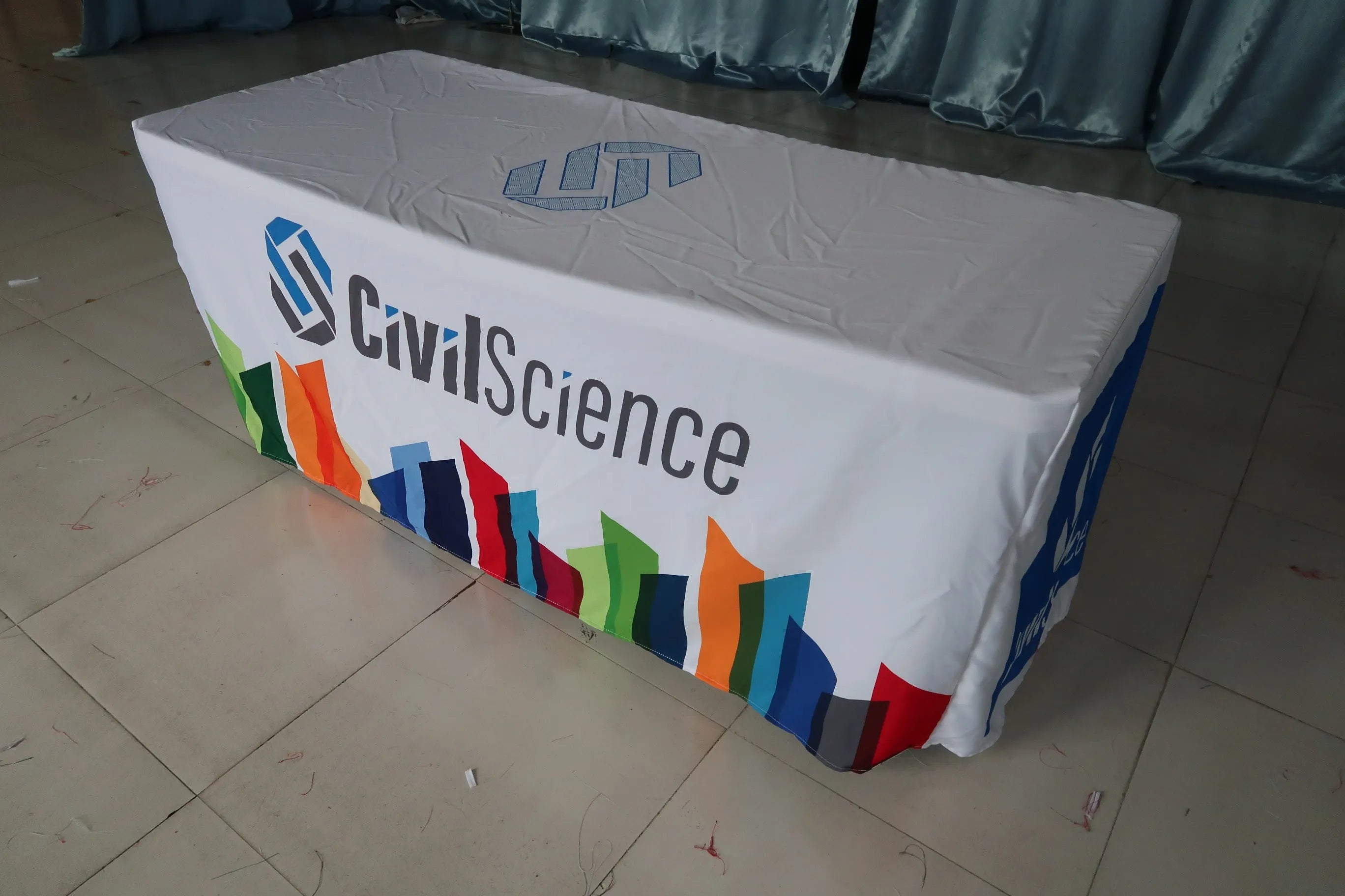 Branded Elegance: Custom Advertising Table Cover