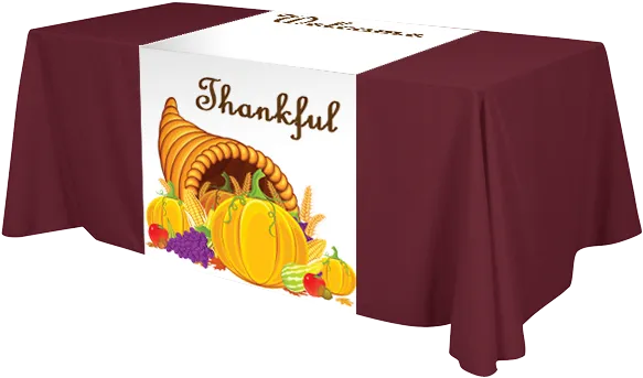 Branded Elegance: Custom Advertising Table Cover