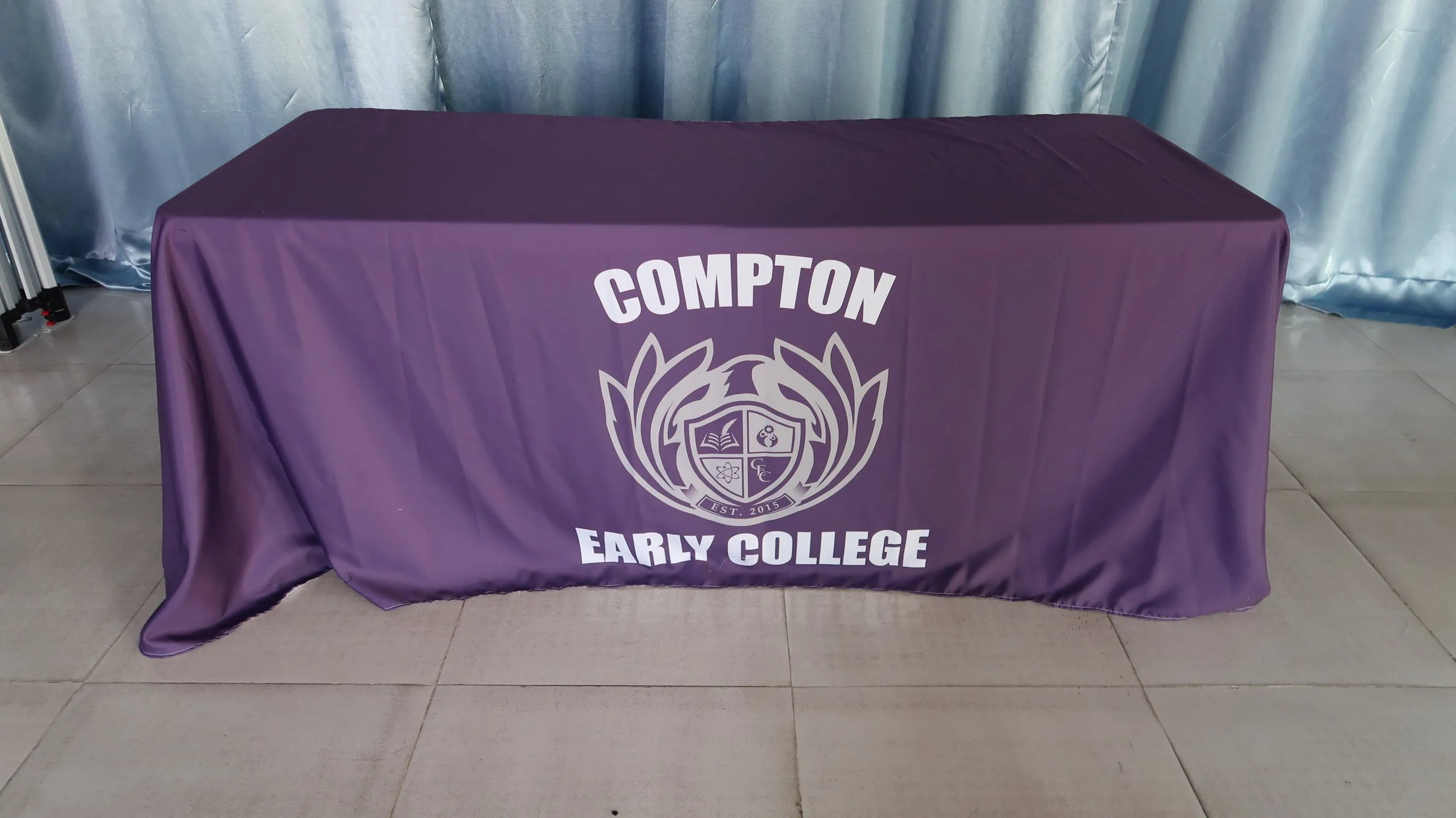 Branded Elegance: Custom Advertising Table Cover