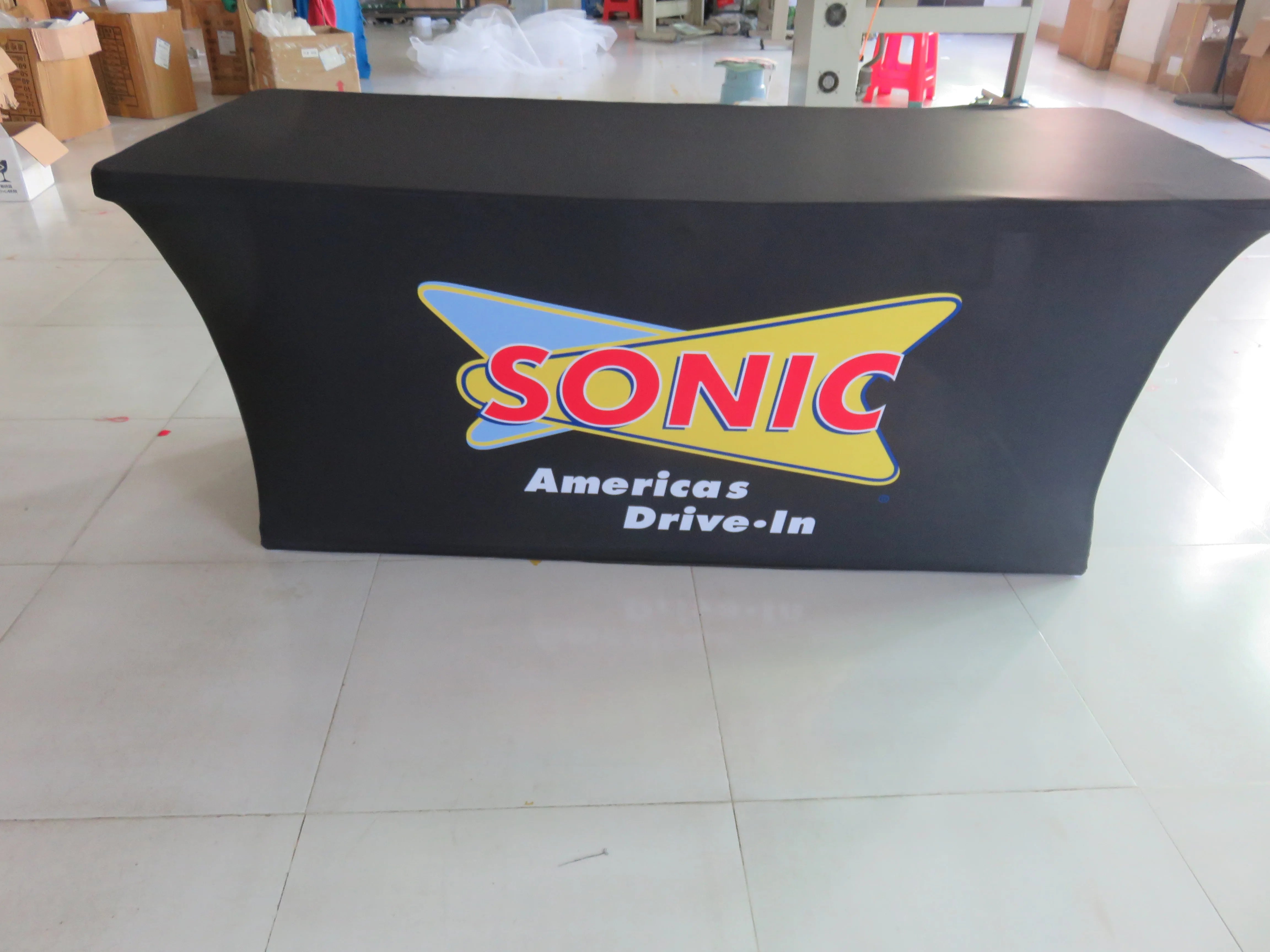 Branded Elegance: Custom Advertising Table Cover