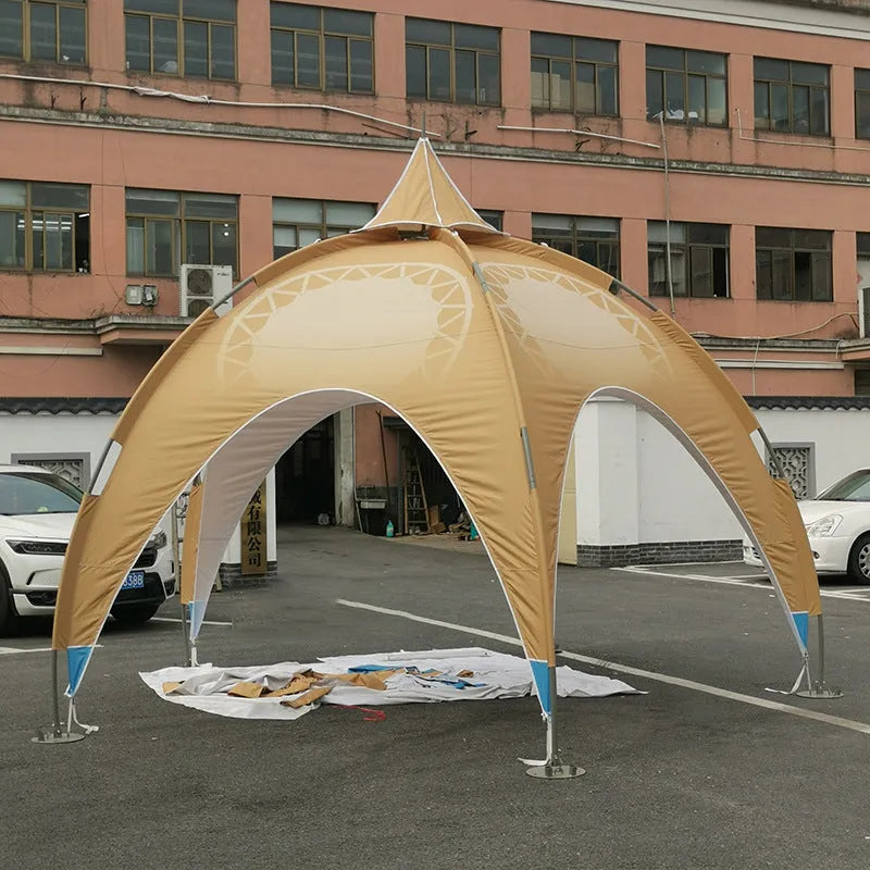 Sustainable Grandeur: 16'x16' RPET Custom Arch Dome Tent