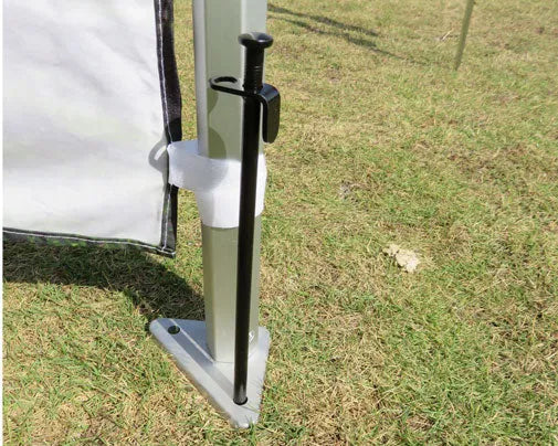 Stability Essentials: Trade Show Tent Frame Weight Plate