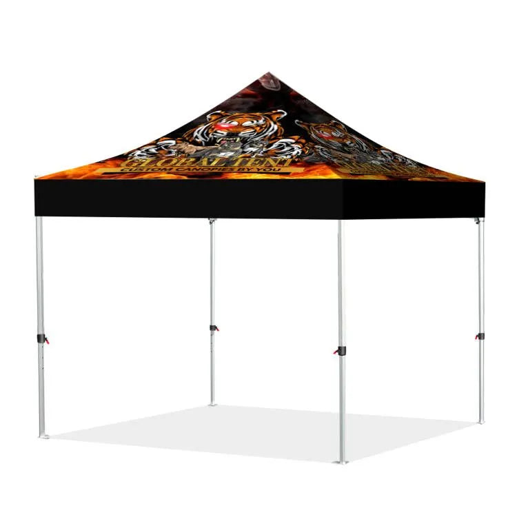 Explore our 10'x10' Custom Advertising Canopy Tent – ideal for trade shows. Durable construction, easy setup, and customizable graphics. Elevate your brand presence with this impactful solution.