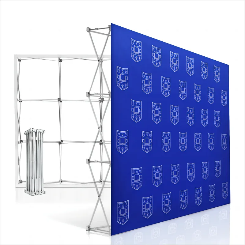 Custom Elegance: Straight POP UP Backdrop Stand