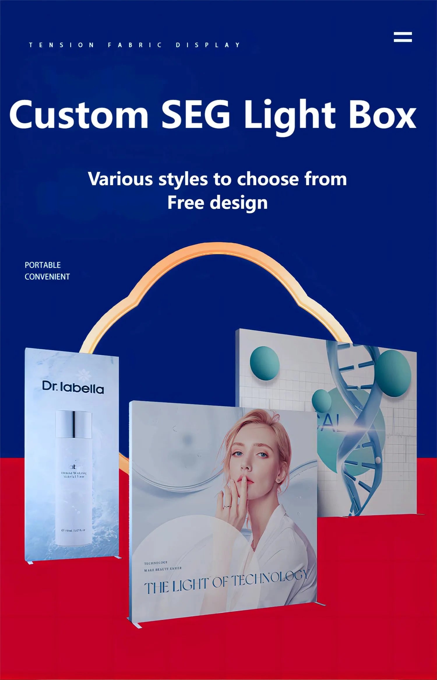 Illuminate Your Brand: Custom SEG Light Box