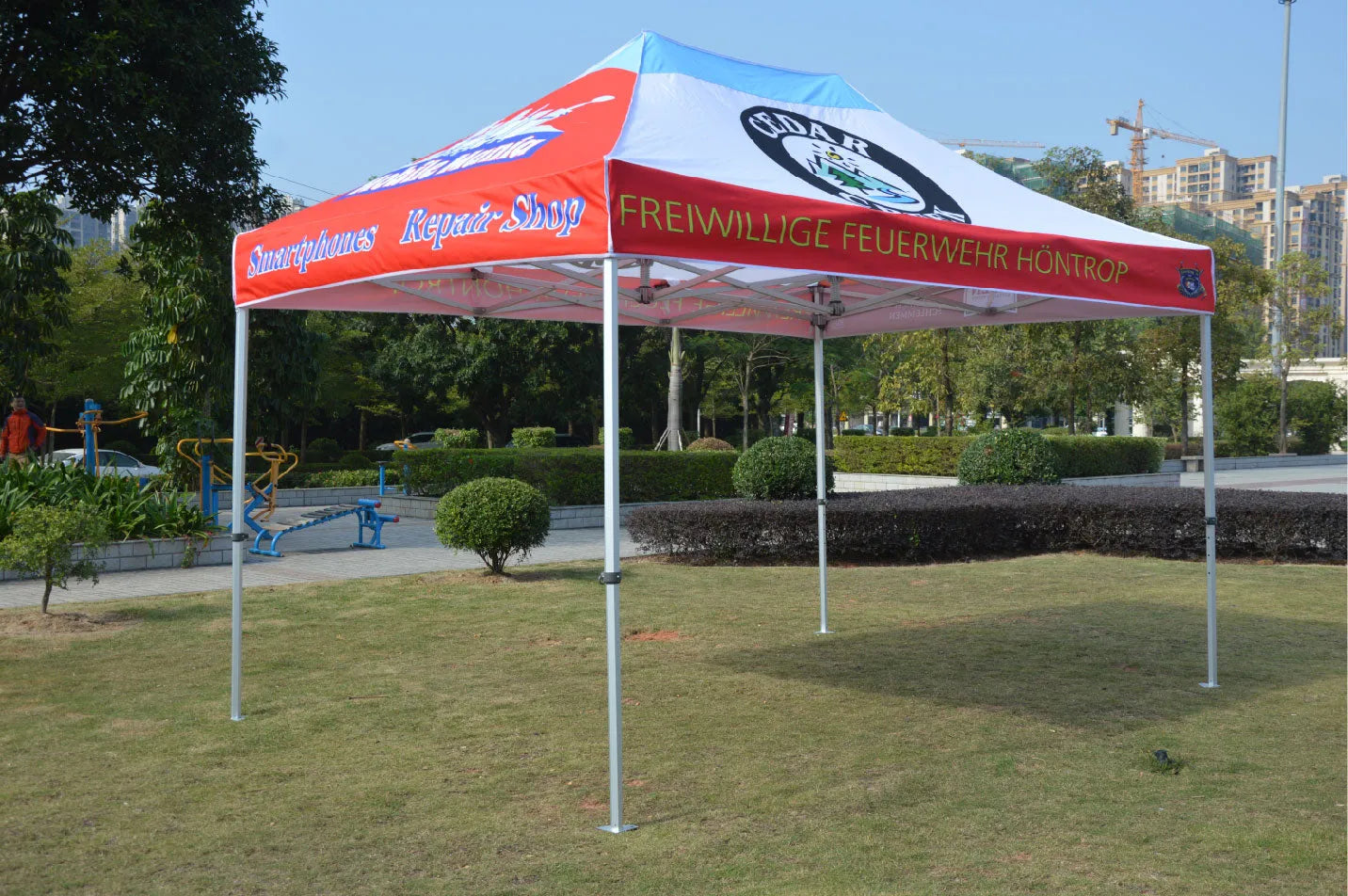 Stand Out: 10'x15' Custom RPET Advertising Canopy Tent