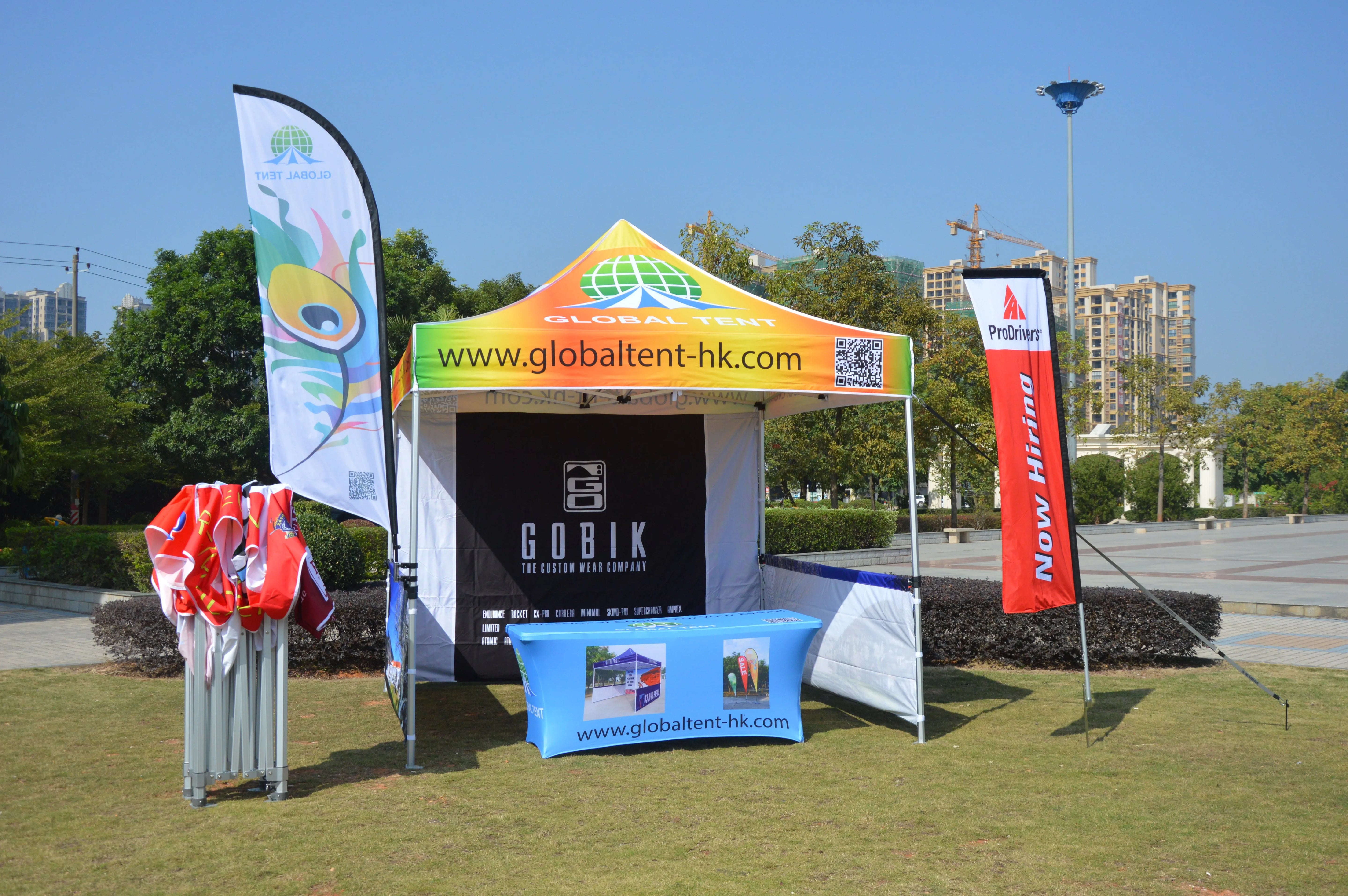 Showcase Brilliance: 10'x10' Custom RPET Advertising Canopy