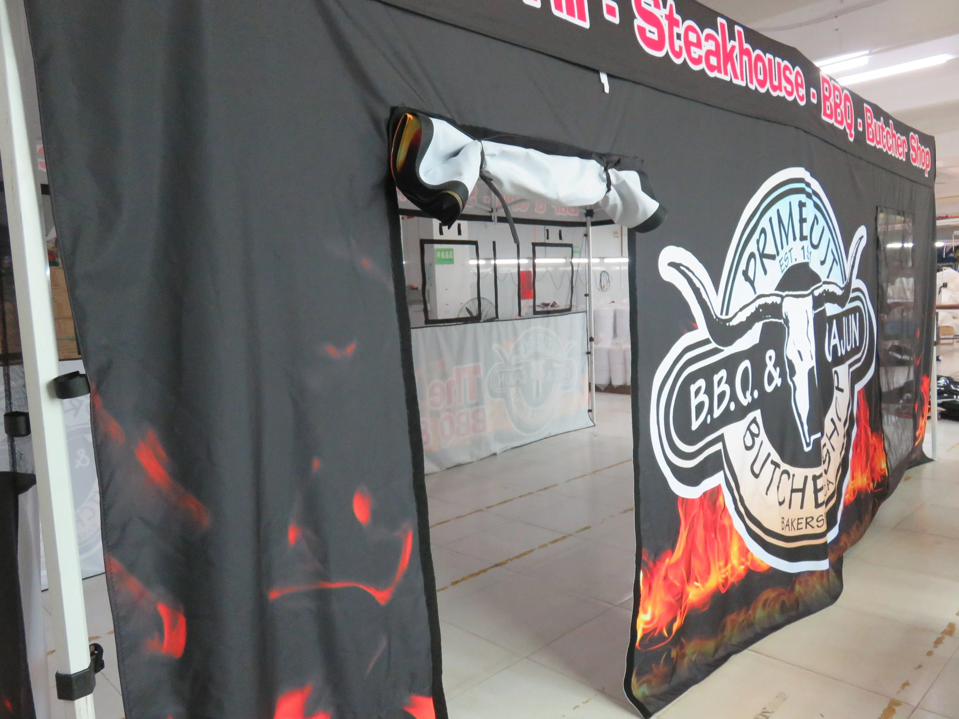 Savor the Flavor: 10'x15' Custom Food Tent