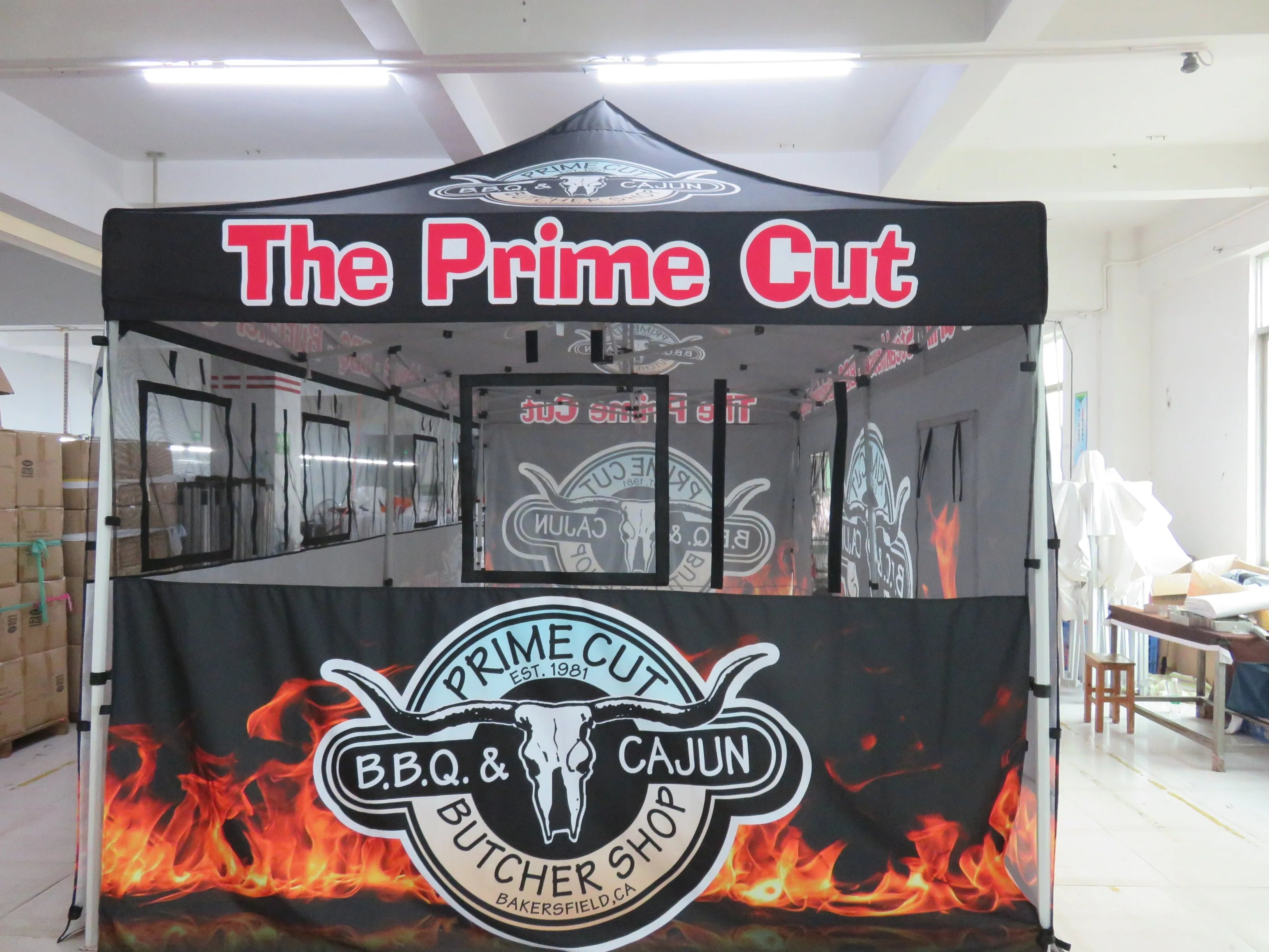 Deliciously Yours: 10'x10' Custom Food Tent