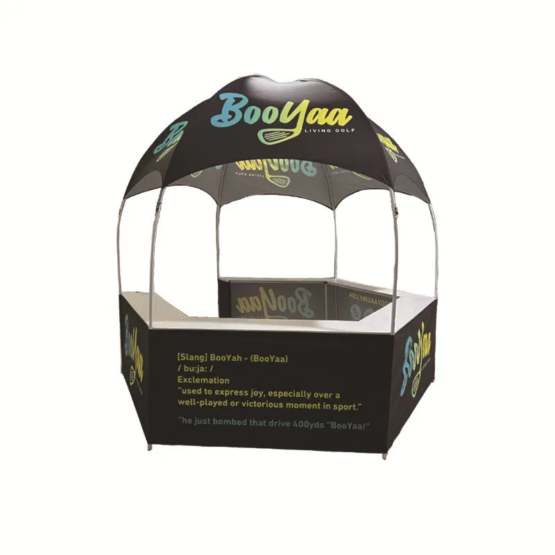 Eco-Chic Marketplace: Custom RPET Kiosk Vendor Tent